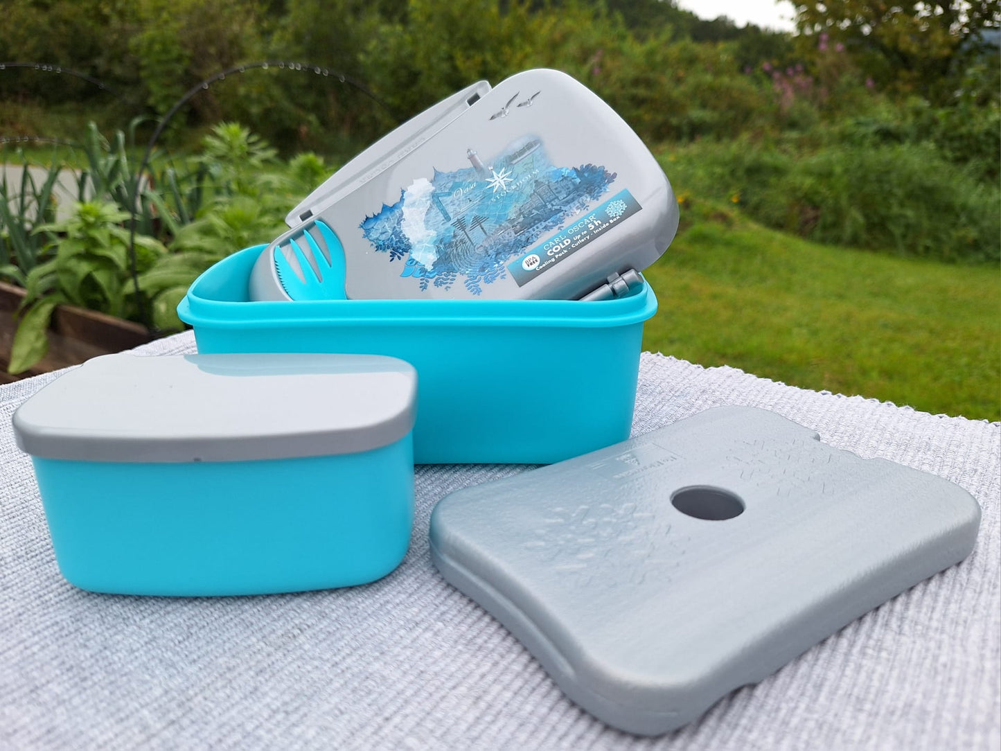 Wisdom N’ice Box – Leakproof Lunch Box with Cooling Pack
