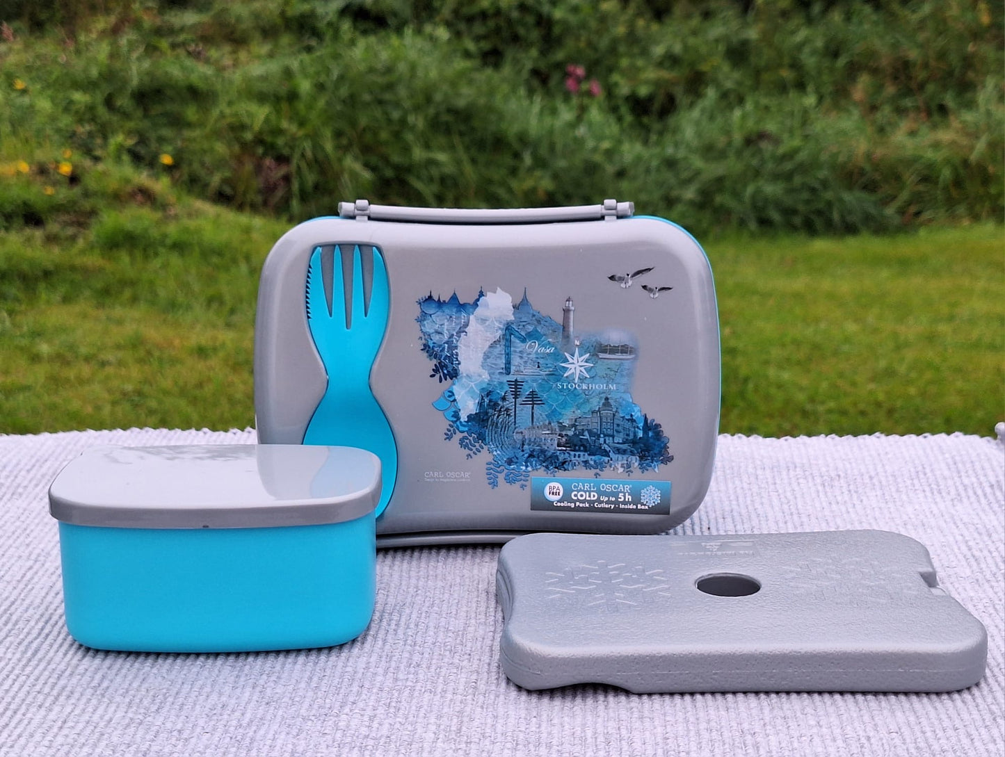 Wisdom N’ice Box – Leakproof Lunch Box with Cooling Pack