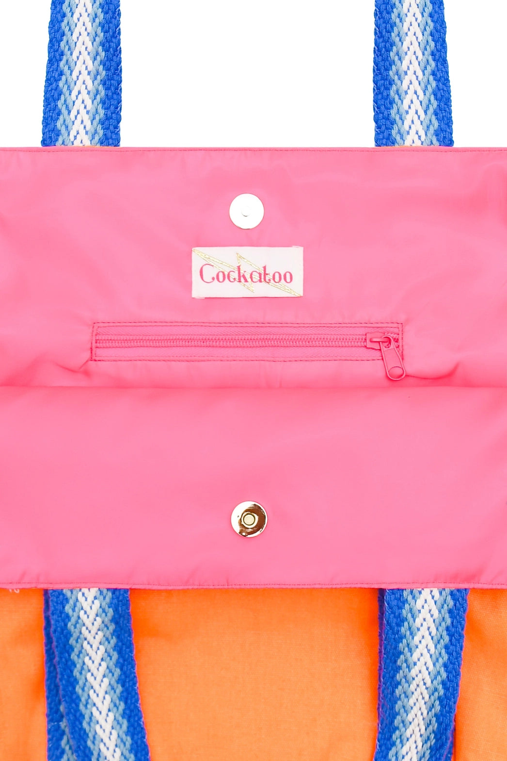 Cockatoo Beach Bag – Bright Orange