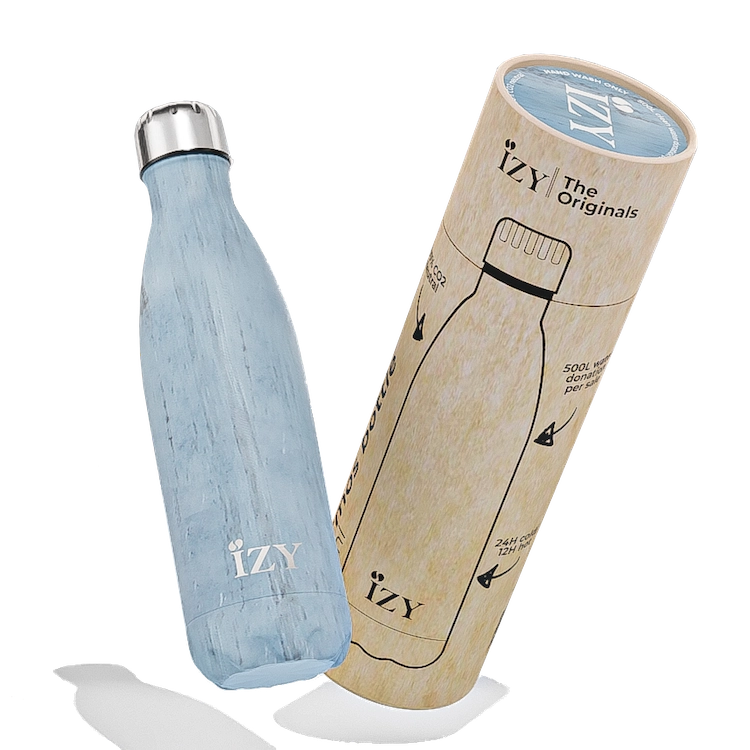 IZY Insulated Travel Bottle – Stylish, Leakproof & CO₂-Neutral (500ml)