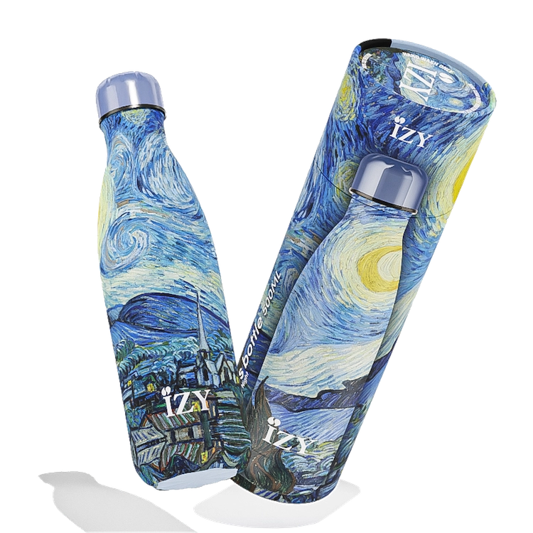 IZY Insulated Travel Bottle – Stylish, Leakproof & CO₂-Neutral (500ml)
