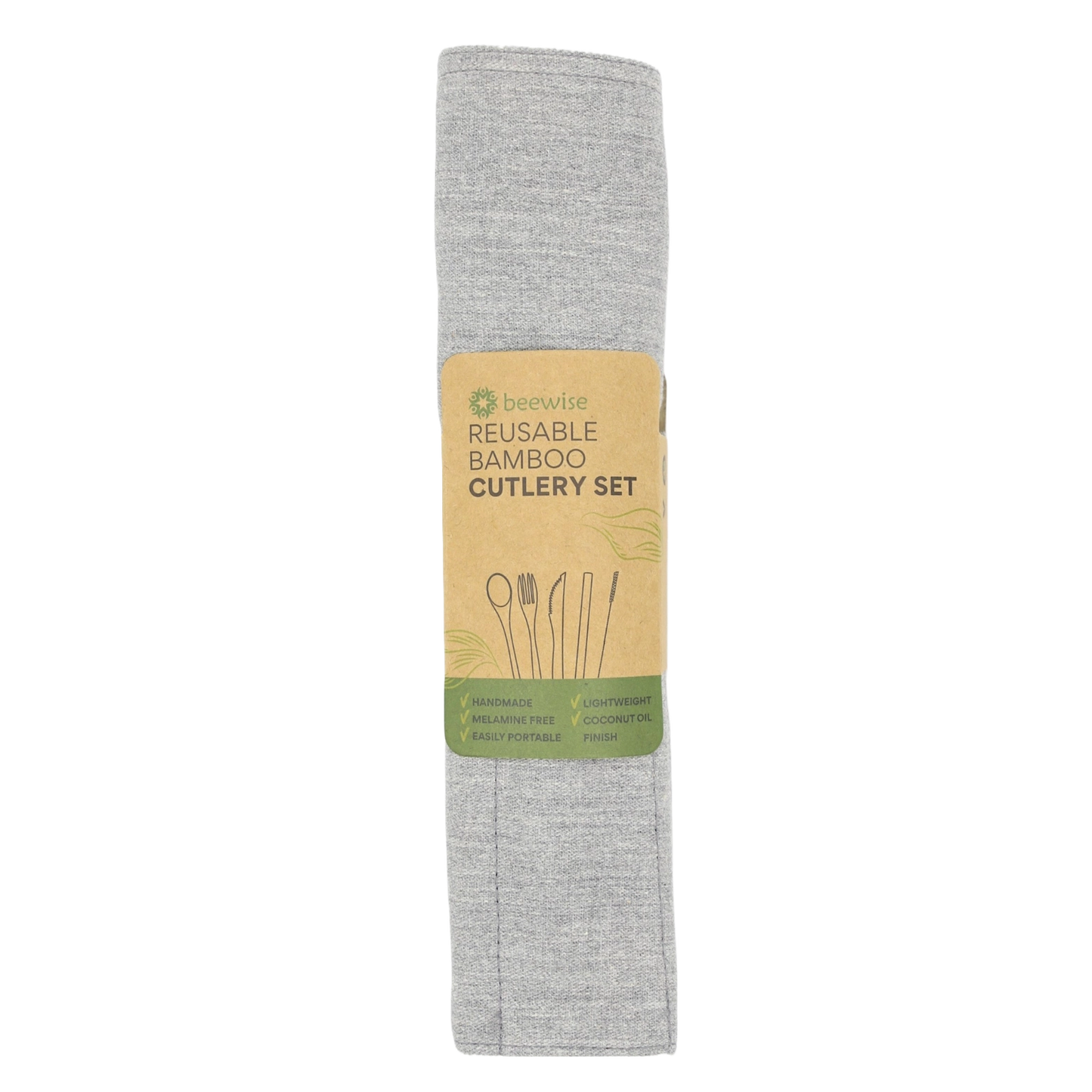 Reusable Bamboo Cutlery Set – Handmade & Eco-Smart