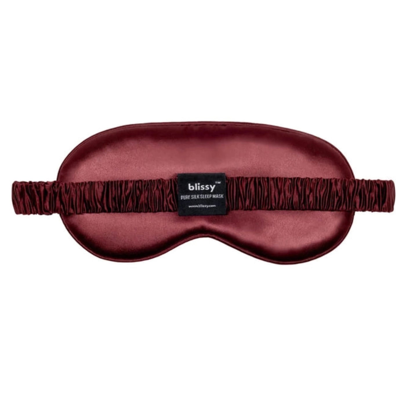 Blissy Silk Sleep Mask – Luxury Travel Comfort