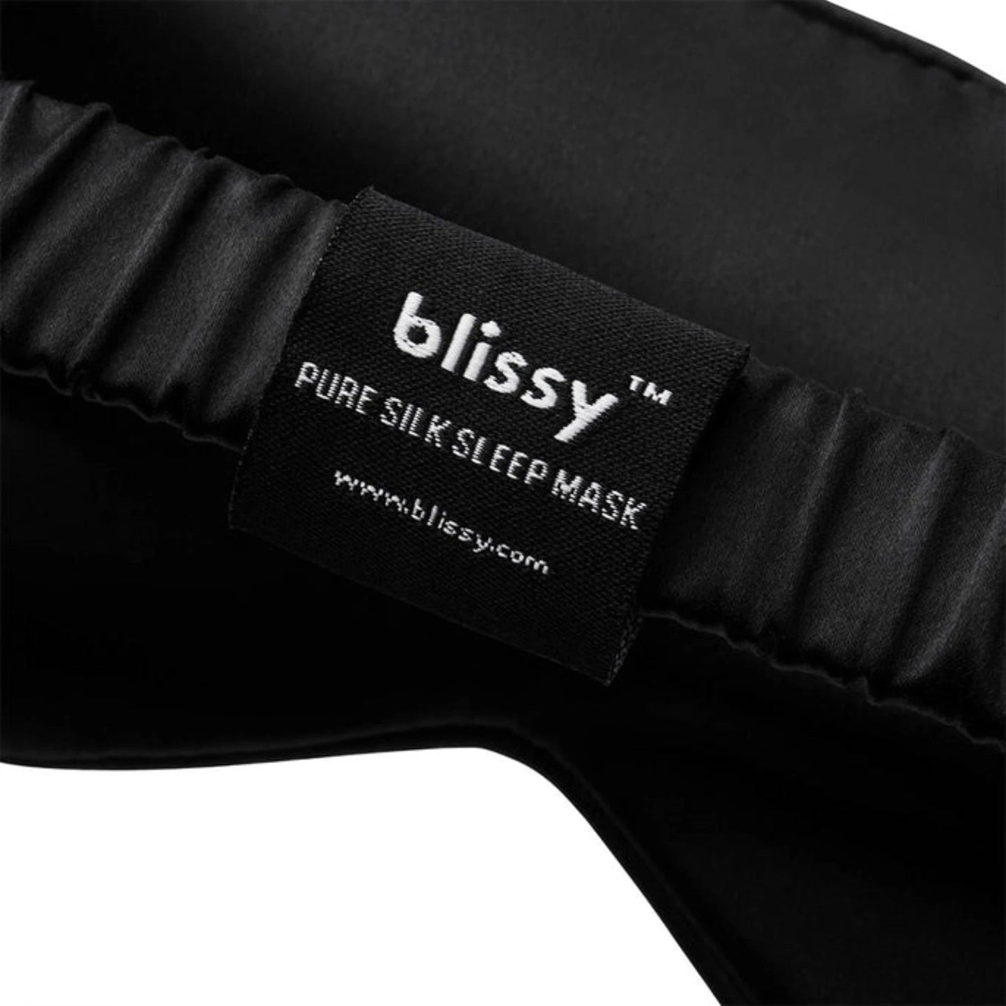 Blissy Silk Sleep Mask – Luxury Travel Comfort