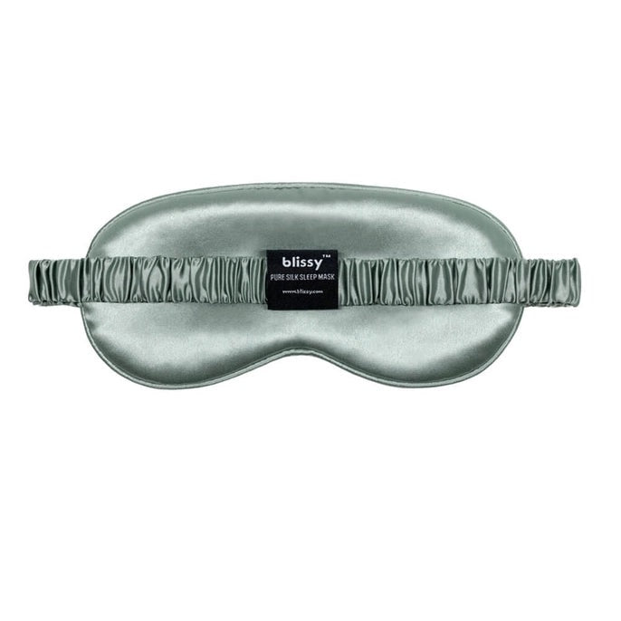 Blissy Silk Sleep Mask – Luxury Travel Comfort