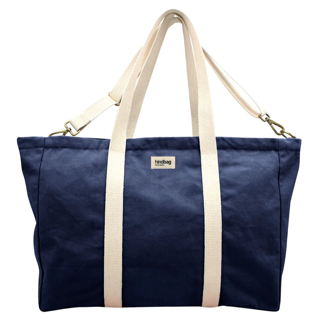 Jean Weekend Bag – Organic Cotton, XL Size, Socially Made