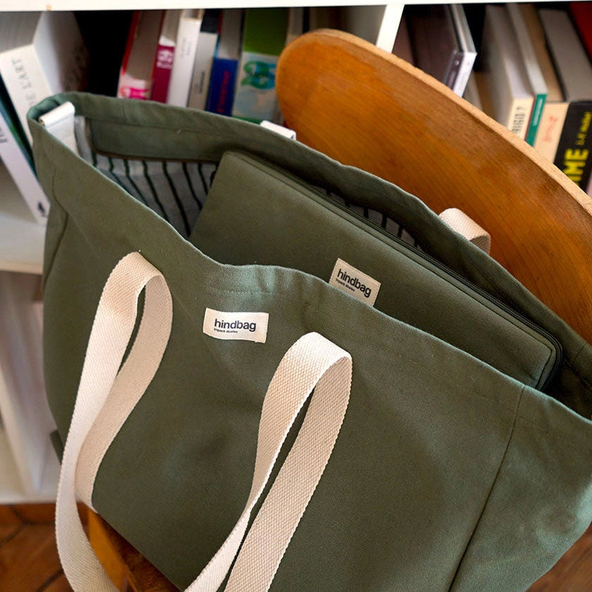 Jean Weekend Bag – Organic Cotton, XL Size, Socially Made
