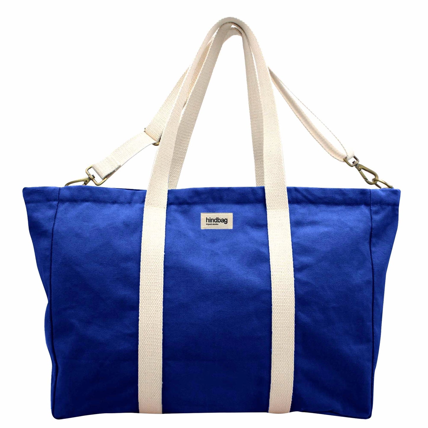Jean Weekend Bag – Organic Cotton, XL Size, Socially Made
